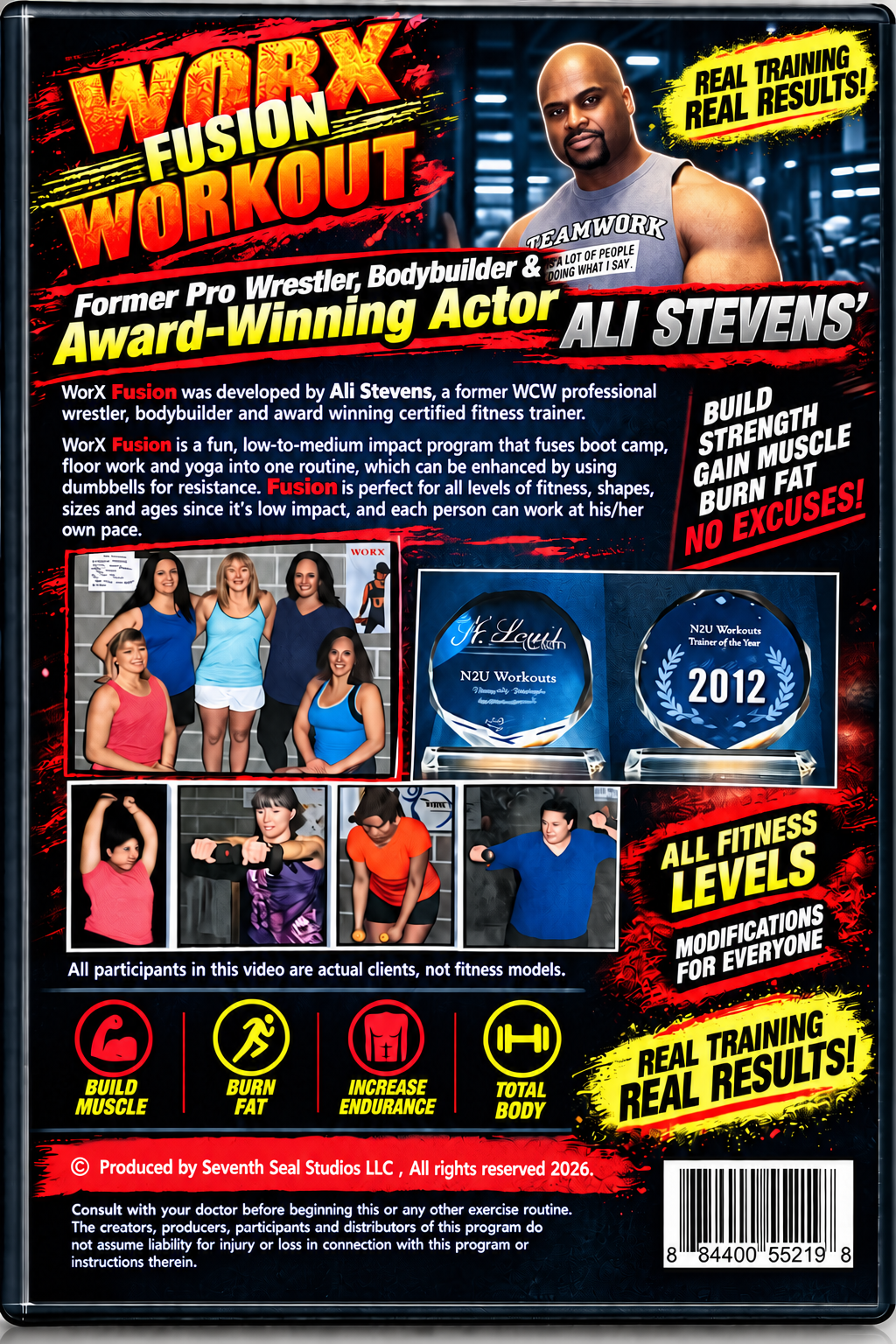 Ali Stevens’ Worx Fusion Workout DVD