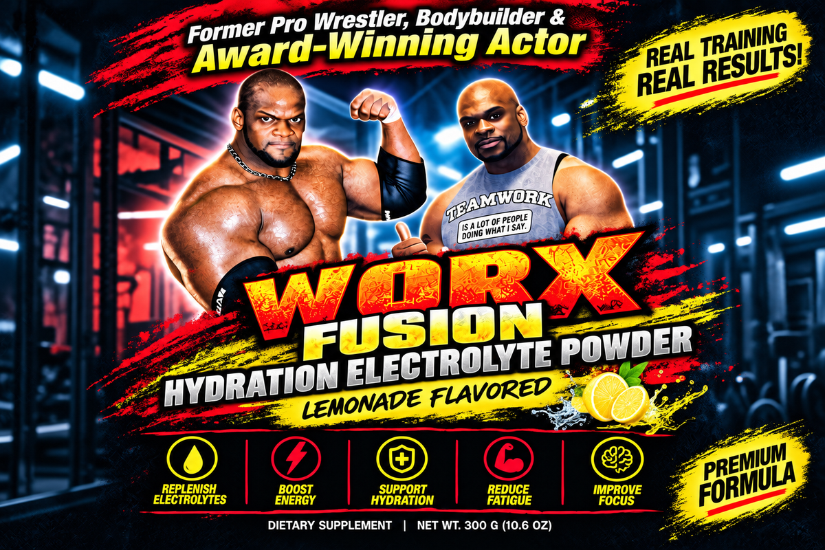 Worx Fusion Hydration Electrolyte Powder (Lemonade Flavor)