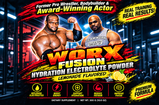 Worx Fusion Hydration Electrolyte Powder (Lemonade Flavor)